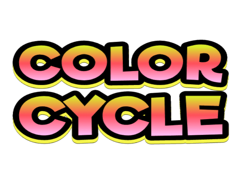 Color Cycle Screensaver